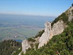 Bizarre Felsen an der Nordwand