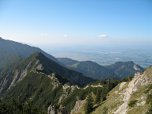 Blick zurück auf den Höhenweg