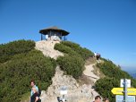 Gipfelpavillon des Herzogstand