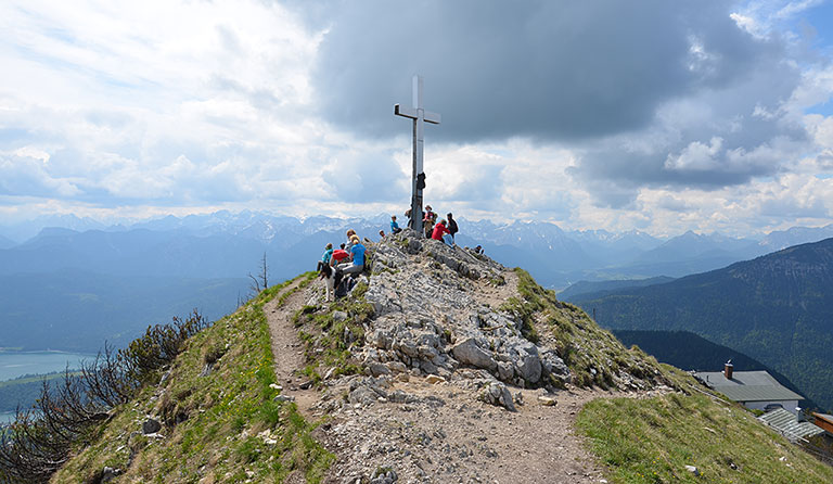 Heimgarten (1790 m) von Ohlstadt