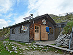 Bergwachthütte neben der Heimgartenhütte