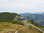 Blick zurück zum Sattel Reckmoos