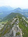 Blick zurück über den Henngrat