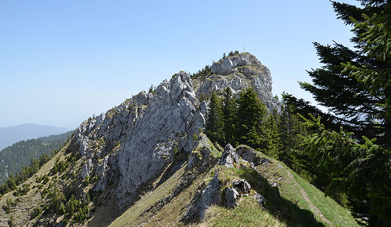 Hennenkopf (1768 m), Laubeneck (1758 m) und Teufelstättkopf (1758 m)