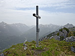 Gipfelkreuz am Laubeneck