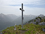 Gipfelkreuz am Laubeneck