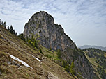 Blick zurück zum Laubeneck