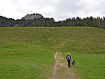 Für den Gipfelsturm halten wir weiter auf die Wasserwand zu