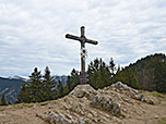 Gipfelkreuz am Heuberg...