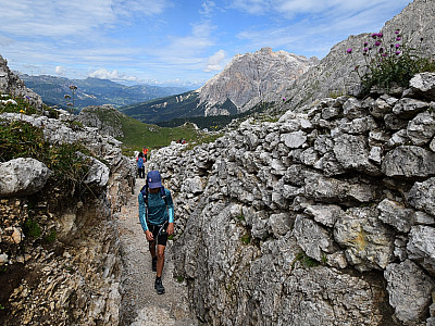 ... von zum Teil beträchtlicher Tiefe.