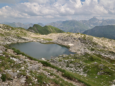 Wir passieren rechts den Laufbichelsee