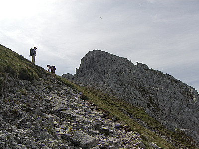 Hinten die Vordere Goinger Halt