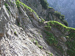 Am Ende des Steigs