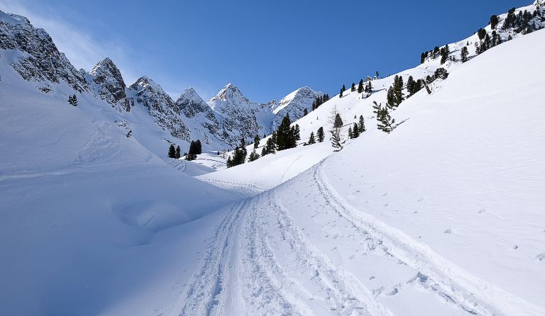 Hintere Karlesspitze (2641 m) als Skitour