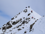 Der Gipfel der Hinteren Karlesspitze