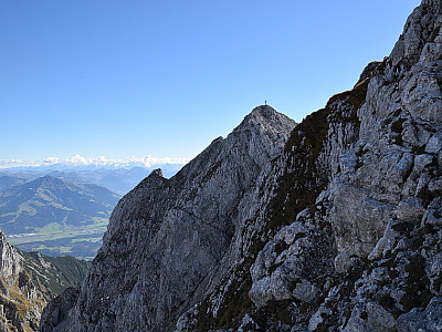Nicht mehr weit und der Grat ist erreicht