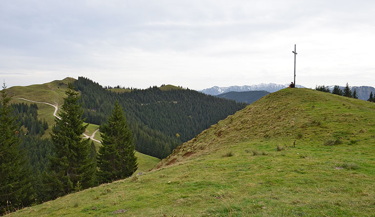 Hinteres Hörnle (1548 m), Vorderes Hörnle (1484 m) von Bad Kohlgrub