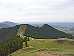 Blick zum Mittleren und Vorderen Hörnle