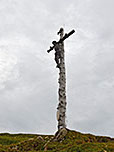 Das Gipfelkreuz am Hinteren Hörnle