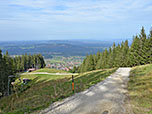 ...und folgen dem Weg bergab...