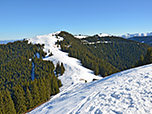 Blick vom Mittleren zum Hinteren Hörnle