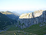 Blick hinunter Richtung Wildenkaralm