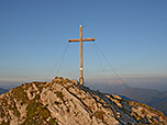 Gipfelkreuz am Hinteren Sonnwendjoch