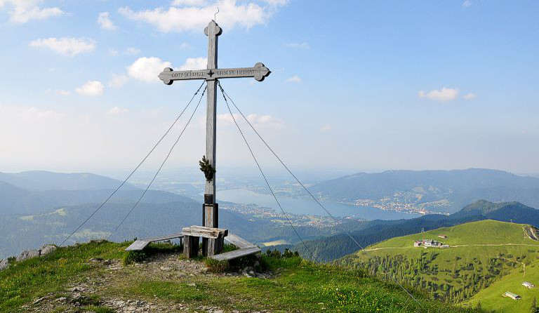 Hirschberg (1670 m), Mangfallgebirge, Tegernsee, Deutschland