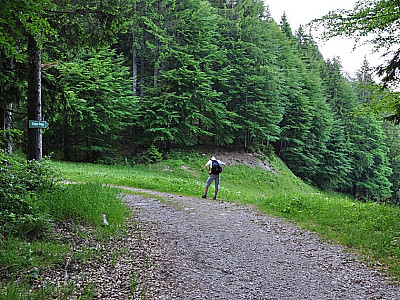 Hier die Skipiste runter