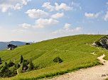 Blick zurück auf Hirschberghaus und Vorgipfel