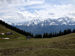 Unter uns die Stepbergalm