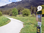 Im Norden beginnt der Weg zur Stepbergalm