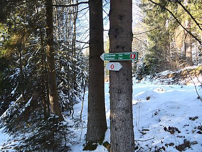 ... und folgen weiter dem Weg 8 nach Loderwinkel