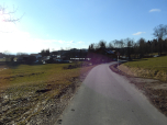 Auf der Straße spazieren wir zurück nach Rettenbach