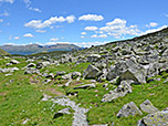 Blick zurück zum Abzweig