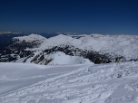 Die Aussicht am Gipfel nach Nordosten, ...