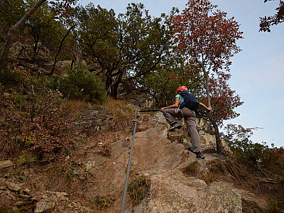 Danach wird es im A/B-Gelände wieder etwas leichter