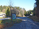 Los gehts am Wanderparkplatz in Stuben