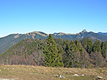 Rechts zeigen sich der Roß- und der Buchstein