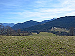 Blick zur Farrenpoint, zur Rampoldplatte und zur Hochsalwand