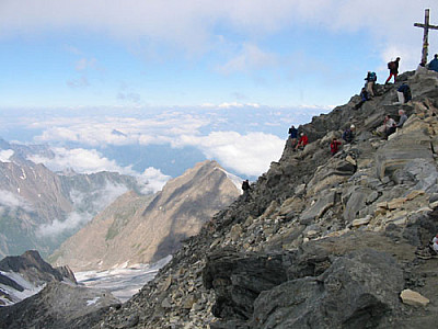 Am Gipfel ist man nicht allein