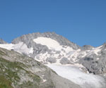 Der Hohe Weißzint und der Gliederferner Gletscher