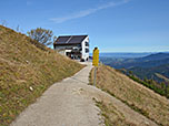 Kurz vor der Bergstation...
