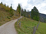 Von der Agergschwendtalm wandern wir...
