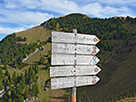 Der Weg ist während der gesamten Tour nicht zu verfehlen