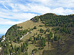 Blick zum Hochgern-Gipfel