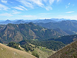 ...und vorbei an den Berchtesgadener Alpen zum Dachstein