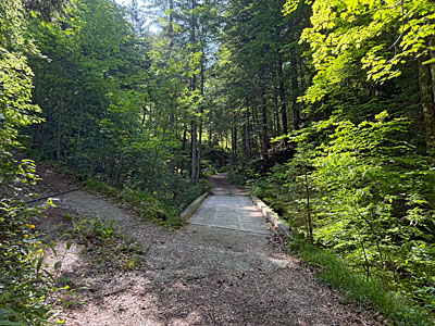 Einen Abzweig lassen wir links liegen...