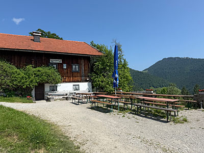 ...erreichen wir die Agergschwendtalm