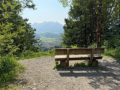 Nach einem Aussichtspunkt...